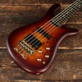 Warwick Limited Edition Teambuilt Streamer LX 5-String Bass Guitar in Honey Sunset Burst Natural - GPSM01382725 (8).jpg