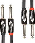 Roland RCC-15-2814 Black Series 15ft/4.5m Interconnect Cable, Dual 1/4" - 387421-Roland-RCC-15-2814.jpg