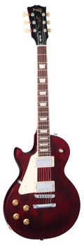 Gibson Les Paul Studio Electric Guitar in Wine Red Left Handed - LPST01WRCH1_front__41080-left.jpg