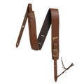 Gibson The Troubadour Guitar Strap in Brown - ASTRBDR-BRN_front.jpg