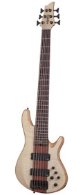 Schecter Charles Berthoud CB-6 6-String Bass Guitar in Natural Satin - Charles Berthoud CB-6 Natural Satin TILT copy.jpg
