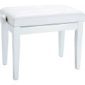 Roland RPB-300WH Piano Bench in Satin White with Vinyl Seat - 514983-1654090732975.jpg