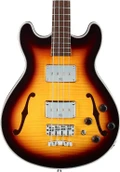 Warwick RockBass Guitar Star Bass Guitar Flame Maple 4 in Vintage Sunburst Transparent  - warwick rockbass star bass sunburst cropped.jpg