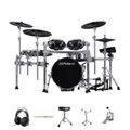 Roland TD716 Electronic Drum Kit Bundle Package - TD716-single-pedal-bundle.jpg