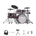 Roland VAD716-SW VAD Drum Kit Bundle Package with Double Pedal - VAD716-SW-double-pedal-bundle.jpg