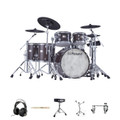 Roland VAD716-GE VAD Drum Kit Bundle Package with Double Pedal - VAD716-GE-double-pedal-bundle.jpg
