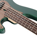 Dingwall SP-1 5-String Bass Guitar in Dark Candy Green, Rosewood Fretboard - SP25DCGPSH (9).jpg