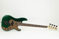 Dingwall SP-1 4-String Bass Guitar in Dark Candy Green, Rosewood Fretboard - SP1 Gloss Dark Candy Green w- Matte Cocoa PG 4-String (1-7).jpg