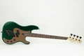 Dingwall SP-1 4-String Bass Guitar in Dark Candy Green, Rosewood Fretboard - SP1 Gloss Dark Candy Green w- Matte Cocoa PG 4-String_comp.jpg