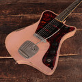 Castedosa Halcon Baritone Electric Guitar in Dirty Shell Pink - 353 (8).jpg
