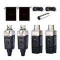 Xvive Dual Wireless Audio System For Audio Xlr - Black - XU3D (6).jpg