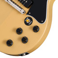 Epiphone Inspired by Gibson Custom 1960 Les Paul Special Double Cut Reissue Electric Guitar in TV Yellow - ECLSR0TYNH1_8_Knobs-min.jpg