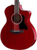 Taylor 224ce Special Edition Electro Acoustic in Trans Red - 224CE-RED (2) - Copy.jpg