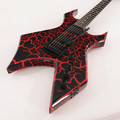 BC Rich Warlock Legacy with Kahler Trem Electric Guitar in Red Crackle - WARLEGACYNKRC (8).jpg