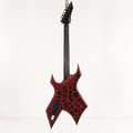 BC Rich Warlock Legacy with Kahler Trem Electric Guitar in Red Crackle - WARLEGACYNKRC (2).jpg
