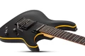Schecter Demon 6 FR S Electric Guitar in Aged Black Satin with Floyd Rose - DEMON FR-S AGED BLACK SATIN  3669 NECK JOINT copy.jpg