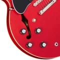Epiphone Inspired by Gibson Custom 1962 ES-335 Reissue Semi-Hollow Left Handed Electric Guitar in Sixties Cherry - EC335R2SCNH1L 6.jpg