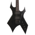 BC Rich Warlock Legacy with Kahler Trem Electric Guitar in Black - WARLEGACYNKBK (2).jpg