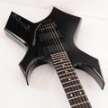 BC Rich Warlock Legacy with Kahler Trem Electric Guitar in Black - WARLEGACYNKBK (8).jpg