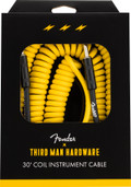 Fender 30 feet Coil Cable Fender x Third Man Hardware in Yellow - 0990573029_fen_acc_frt_2_nr.jpg