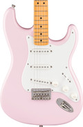 Squier Classic Vibe '50s Stratocaster Hardtail Electric Guitar in Shell Pink - 0374008556_sqr_ins_fbd_1_nr.jpg
