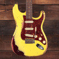 Fender Custom Shop '65 Stratocaster Heavy Relic in Faded Aged Graffiti Yellow over Oxblood - 9237002873 (3).JPG