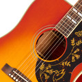 Epiphone Inspired By Gibson Custom 1960 Hummingbird Reissue In Heritage Cherry Sunburst - ECHBR0HSGH1_7_SoundHole.jpg