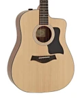 Taylor 110ce Left Handed Walnut Dreadnought Electro Acoustic Guitar - preview (13)-hero.jpg