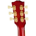 Epiphone Inspired By Gibson Custom 1960 Hummingbird Reissue In Heritage Cherry Sunburst, Left Handed - ECHBR0HSGH1L_6_BackHeadstock.jpg