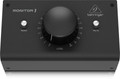 Behringer MONITOR1 Passive Stereo Monitor and Volume Controller - 443524-MONITOR1_P0C9G_Top-Front_XL.jpg