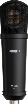 Warm Audio WA-87jr SE Condenser Microphone in Black - WA-87JRSE-B_3.jpg