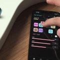 Divitone MF Studio Smart Modelling Electric Guitar in Nebula Fade - divitone app with guitar.jpg