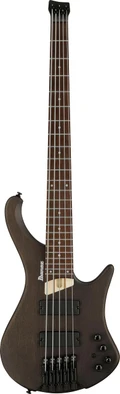 Ibanez EHB605-WNF EHB Series 5-String Bass Guitar in Walnut Flat - EHB605_WNF_1P_01_A.jpg