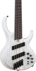Ibanez BTB865MS-TWF BTB Series 5-String Bass Guitar in White Flat, Multiscale Fretboard - BTB865MS_TWF_1P_01_F.jpg