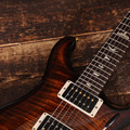 PRS Custom 24 10-Top Electric Guitar in Black Gold Burst - 0405181 (10).JPG
