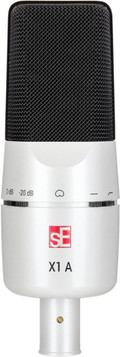 sE Electronics X1A Limited Anniversary Edition Condenser Microphone in White - X1A-25AEWB_1.jpg