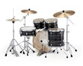 Pearl Export Graphite Black 5 pc Drum Set with HWP-834 and PX Cymbal Pack 2016BB/1007T/1208T/1414F/1455S/HWP-834  - EXX705NNBRB866 (2).jpg