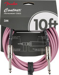 Fender Contour 10' Cable, Burgundy Mist - 0990571166_fen_acc_frt_1_nr.jpg