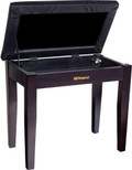 Roland RPB-100RW Piano Bench in Rosewood with Vinyl Seat & Music Compartment - 538931-1663146891239.jpg