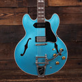 Gibson Custom Select 1964 ES-345 Reissue VOS with Bigsby in Sapphire Mist - 140871 (21).JPG
