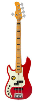 Sire Marcus Miller P7 Alder Left Handed 5-String Bass Guitar 2nd Gen in Dakote Red - P7_5_RED_1_processed__20454 Left-Photoroom.jpg