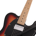 EastCoast T2 Electric Guitar in Three Tone Sunburst with Maple Fretboard - EC-T2-SB (7).jpg