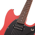 EastCoast MS1 Short Scale Electric Guitar in Fiesta Red with Rosewood Fretboard - EC-MS1-FR (7).jpg