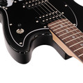 EastCoast MS1 Short Scale Electric Guitar in Black with Rosewood Fretboard - EC-MS1-BLK (10).jpg