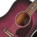 Gibson J-45 Standard Electro Acoustic Guitar in Purple Burst - MCRS45PB_7_SoundHole-1200x1200-28e5ebb.jpg