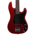 EastCoast PJ4 Electric Bass Guitar in Candy Apple Red with Rosewood Fretboard - EC-PJ4-CAR (2).jpg