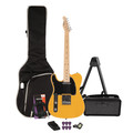 EastCoast T1 Left Handed Electric Guitar Starter Pack In Butterscotch with Bounce 15W Amp & Accessories - BUN-EC-T1-BS-LH-BC.jpg