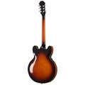 Epiphone Bonehead Riviera Left Handed Semi-Hollow Electric Guitar in Dark Tobacco Burst - EOBHRDTBNH1L_5_Back.jpg