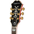 Epiphone Artist Masterbilt Gem Archer Signature Sheraton Semi-Hollow Left Handed Electric Guitar in Cherry Red - EMGASCHGH1L_5_Headstock.jpg