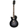 Epiphone Inspired by Gibson Les Paul Tribute Plus Left Handed Electric Guitar in Transparent Ebony Burst - E1LPTPEBBNH1L-Front.jpg